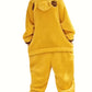 Pilou Pilou Combinaison Pyjama Femme Jaune