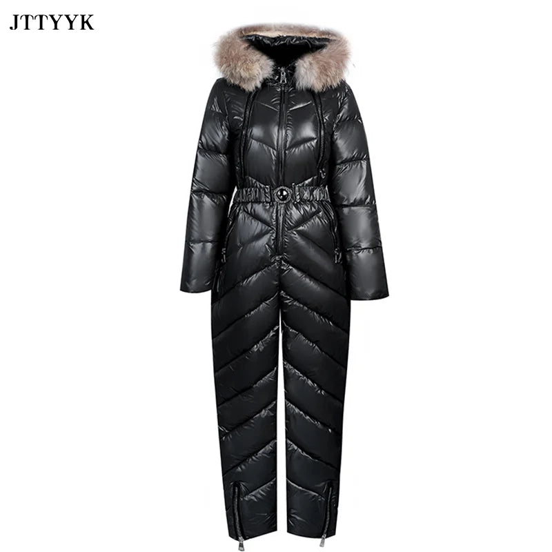 Combinaison Noir Hiver Femme