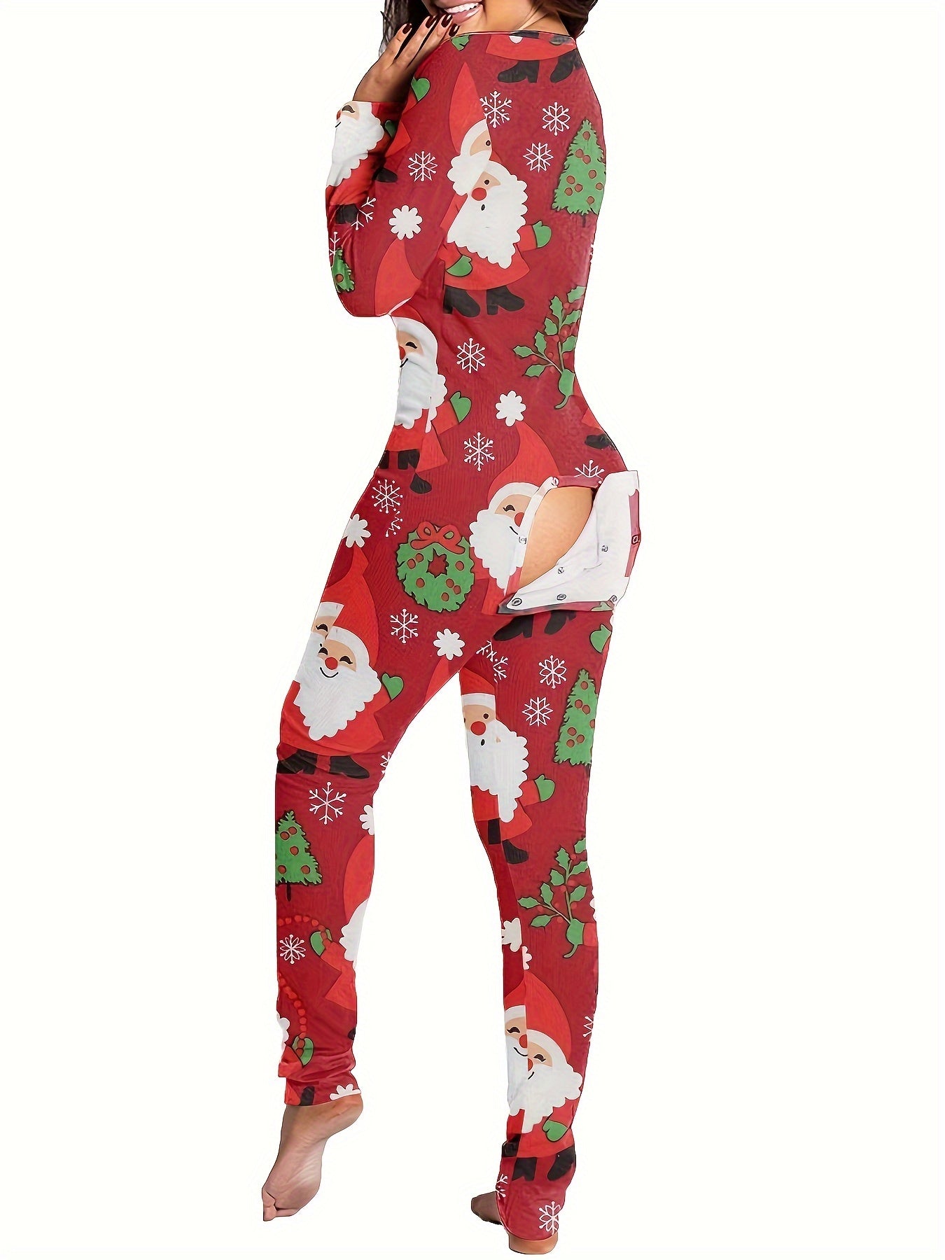 Combinaison Pyjama Noel Femme